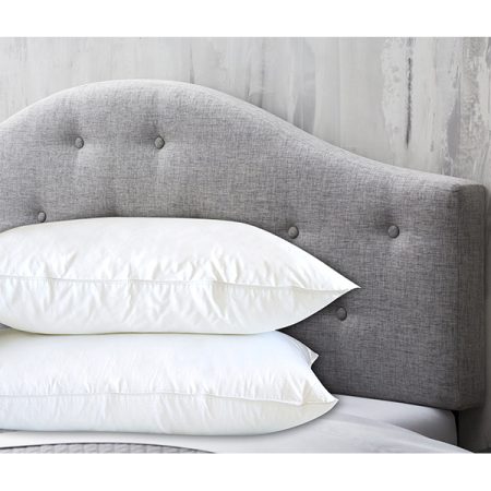 Cuddle Down CAPE BRETON The Ulitmate Medium 100% Canadian Down/Feather Pillows 36 Ounce Fill/Each (20"x30" Ea.)SET OF 2 - QUEEN