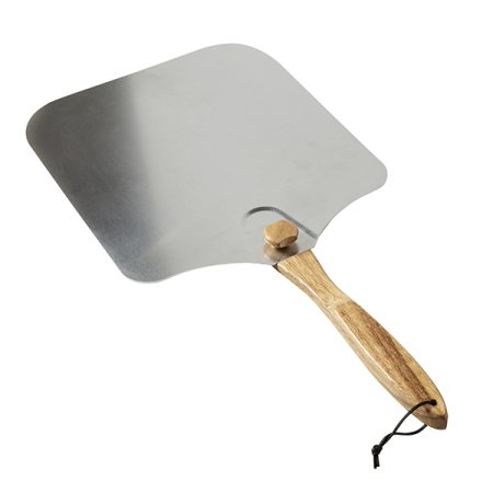 Old Stone Foldable Pizza Peel With Folding Handle, 14x16-Inch