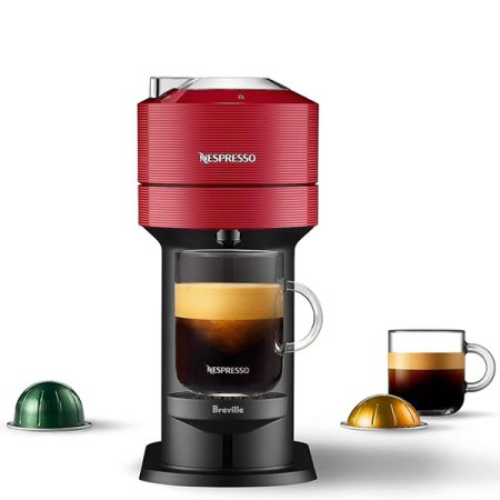 Nespresso® Vertuo Next Coffee and Espresso Machine by Breville, Cherry Red