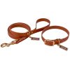 HOUND Collection Jellies - Waterproof Leash and Collar Set - Maple - Size LARGE  