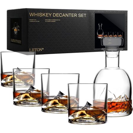 LIITON Everest Whiskey Set, clear