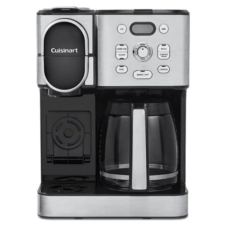 Cuisinart 12 Cup Coffeemaker and Single-Serve Brewer