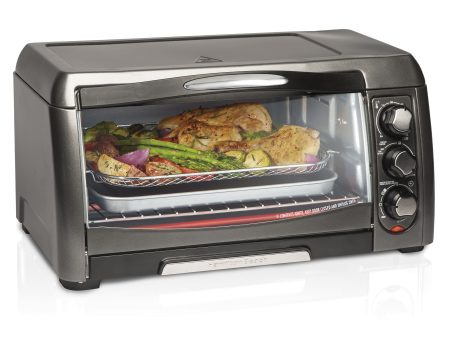 Hamilton Beach® Metallic Slate Sure-Crisp™ Air Fryer Toaster Oven