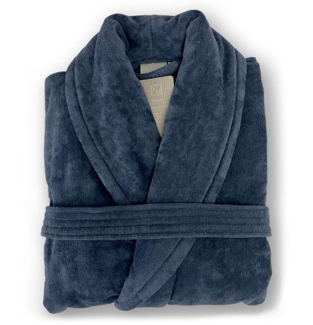 Cuddle Down GOTS CERTIFIED 100% Organic Cotton Robe Ladies’ One Size - TWILIGHT