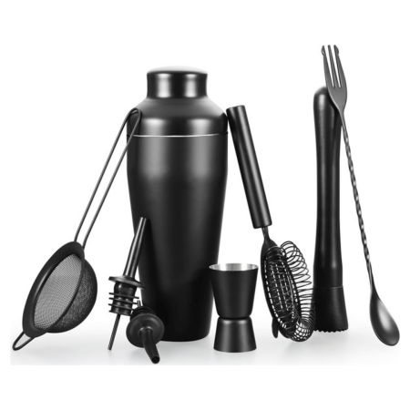 NATURAL LIVING OPERA BARTENDER 8PC SET, BK