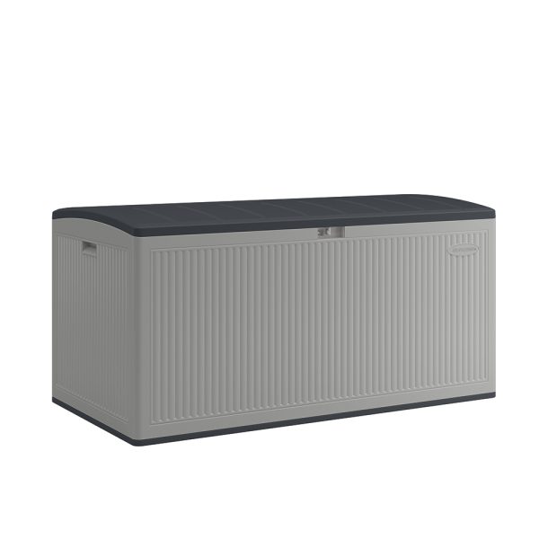 Suncast - 160 Gallon Extra Large Deck Box - Dove Gray