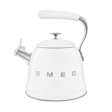 Smeg Stove Top Whistling Kettle  white