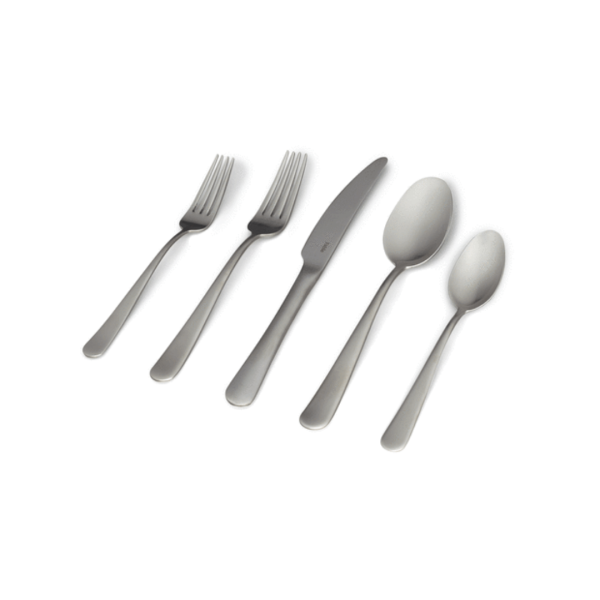 Fable - Flatware Set 20-Piece Set Matte Silver
