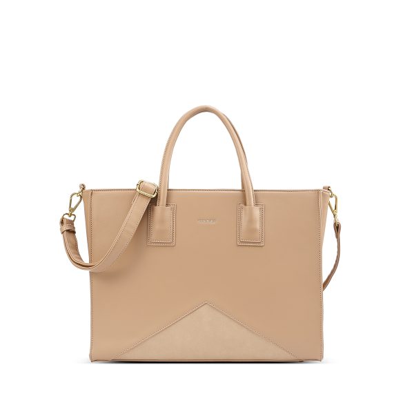 Pixie Mood-Greta Work Tote, Sand / Recycled