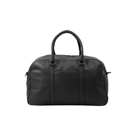 CHAMPS Onyx Collection Leather Duffle Bag, Black