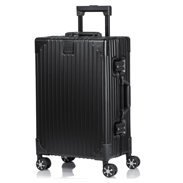 CHAMPS Elite Collection Aluminum Carry-On, Black