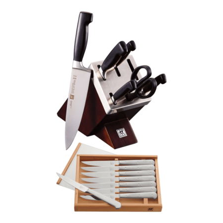 ZWILLING **** Four Star 7 Piece With Bonus Steak Set
