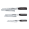 Cuisine::pro® Damashiro® EMPEROR Santoku Set of 3