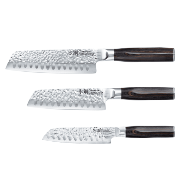 Cuisine::pro® Damashiro® EMPEROR Santoku Set of 3