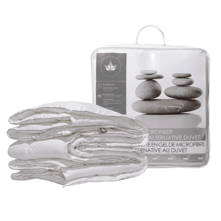 Canadian Down & Feather Company Gel Microfiber Down Alternative Duvet, All Season weight - King Size