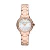 Emporio Armani Three-Hand Rose Gold-Tone Stainless Steel Watch