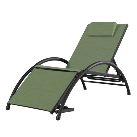 Vivere Dockside Lounger Olive Grove