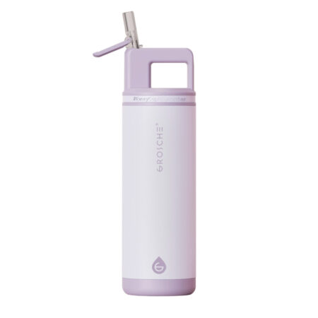 GROSCHE ALPINE Flip N Sip 40oz Insulated SS Water Bottle-Lavender