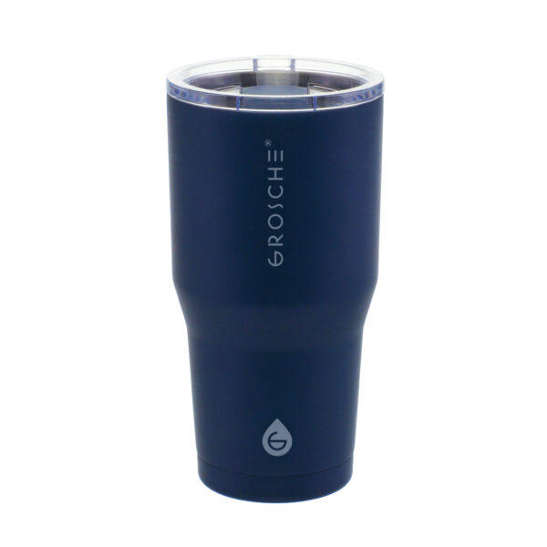 GROSCHE YUKON 30oz Insulated Travel Tumbler-Mountain Blue-Set of 4