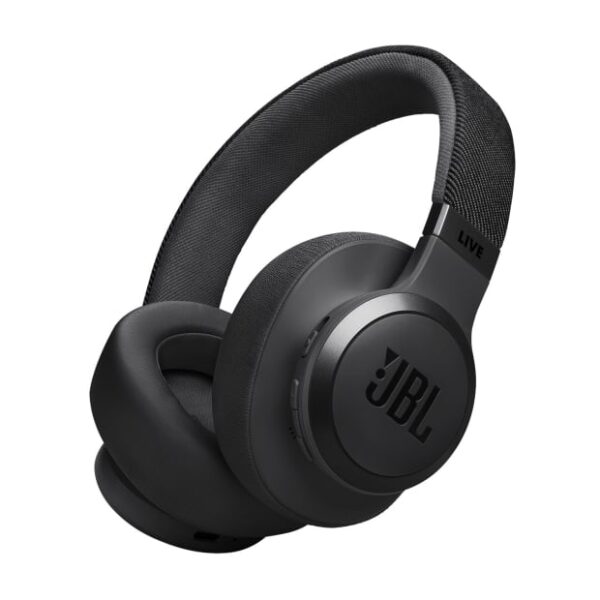 JBL Live 770NC Over-ear wireless true adaptive NC headphones - Black