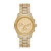 Michael Kors Runway Pavé Gold-Tone Watch