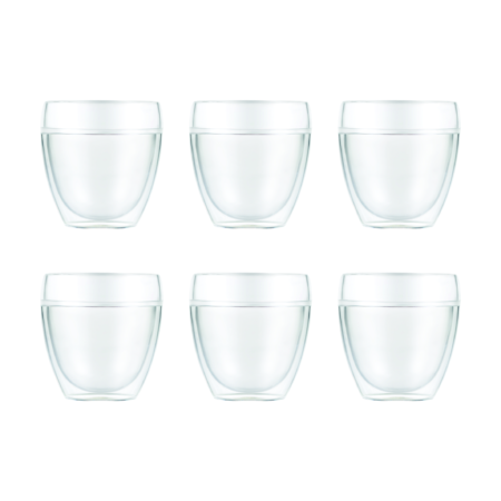 Bodum Pavina 6-Pack Outdoor Shatterproof 8oz Double Wall Tumbler