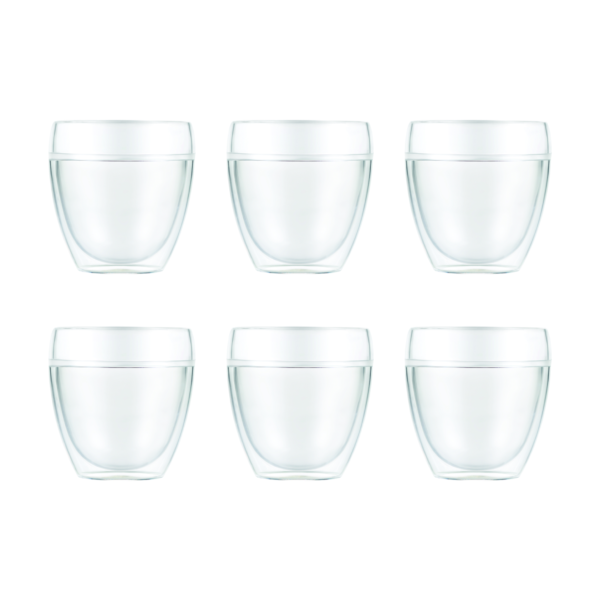 Bodum Pavina 6-Pack Outdoor Shatterproof 8oz Double Wall Tumbler