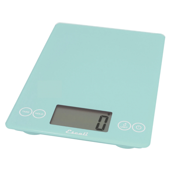 Escali Arti Classic Glass Digital Scale - Teal