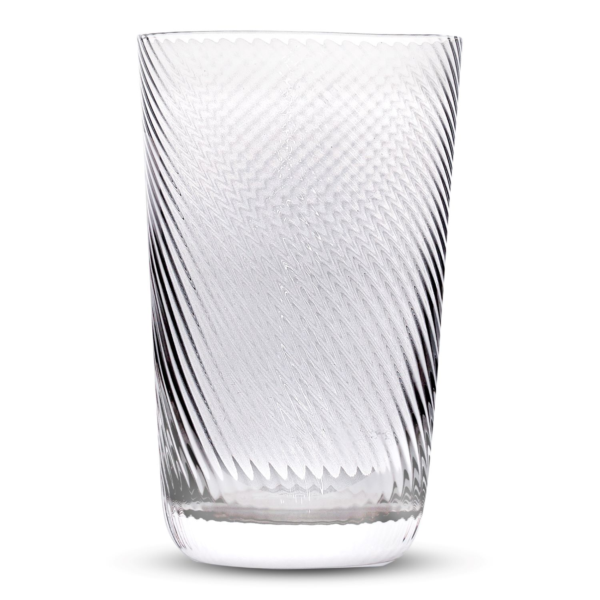 Brilliant 4-Piece Retro Clear Highball Glass