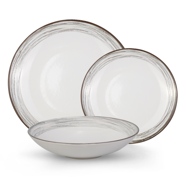 Brilliant Mesa Ceramics Provence 12-Piece Dinnerware Set