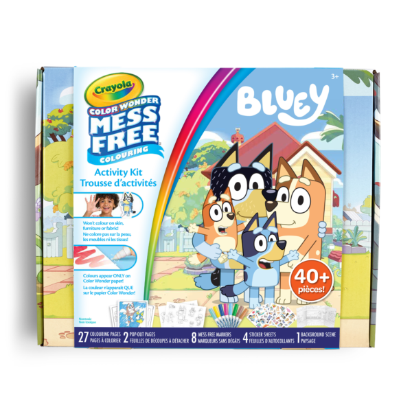 Crayola Color Wonder Activity Kit, Bluey