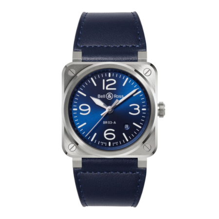 Bell & Ross BR 03 Blue Steel Automatic Watch