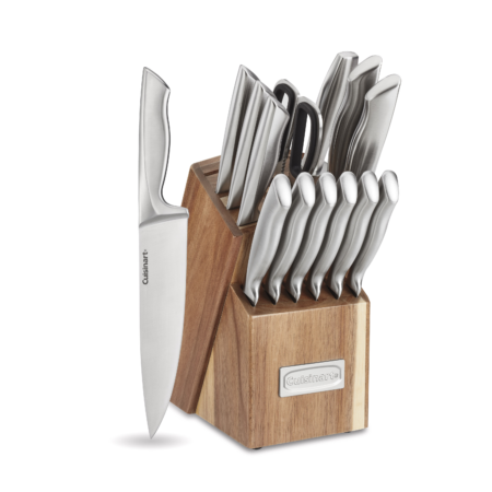 Cuisinart German Steel V-Edge 9-Piece Knife Block Set