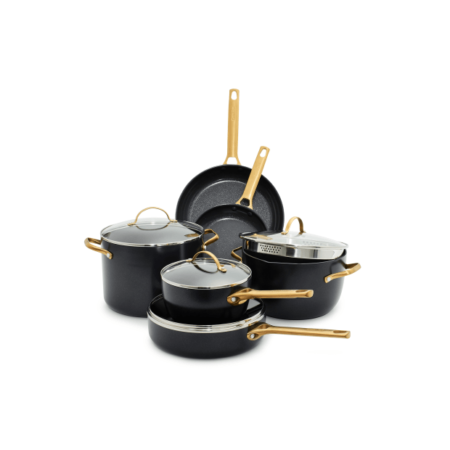 GreenPan Padova Reserve 10pc cookware set in Black