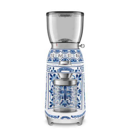 Smeg Dolce&Gabbana Coffee Grinder in Blu Mediterraneo
