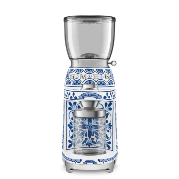 Smeg Dolce&Gabbana Coffee Grinder in Blu Mediterraneo