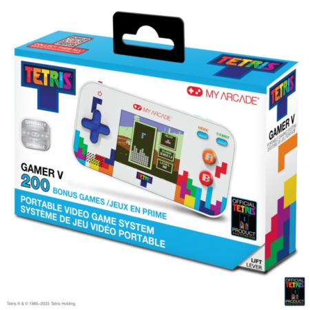 Dreamgear Classic Tetris 201 Games + Retro Mini Street Fighter