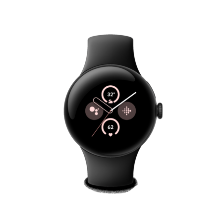 Google Pixel Watch 2 - Black with Black Band