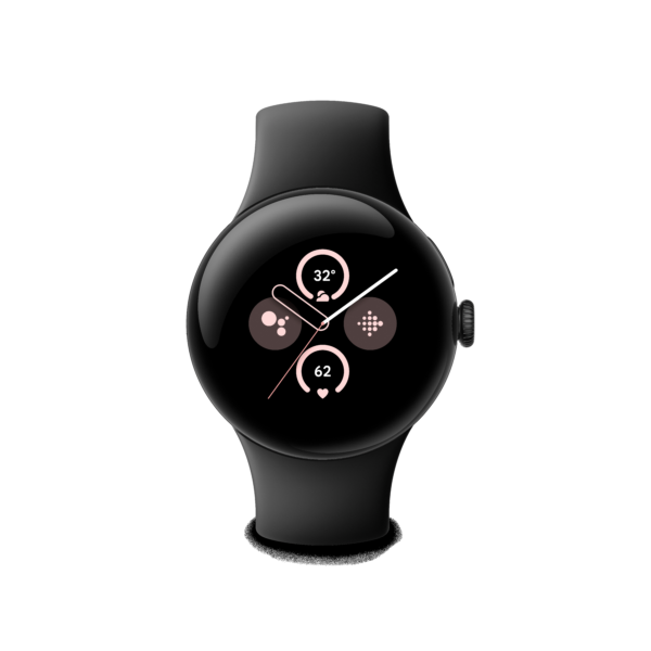 Google Pixel Watch 2 - Black with Black Band