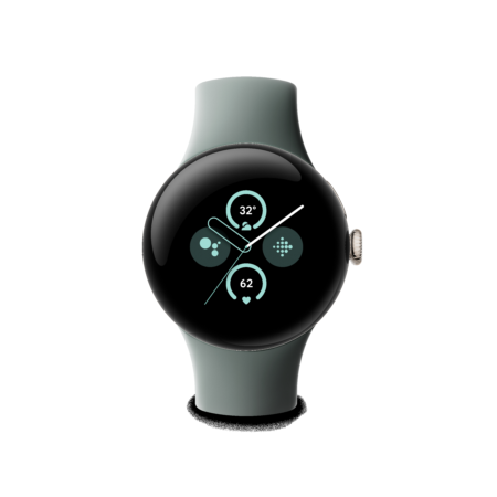 Google Pixel Watch 2 - gold with hazel band