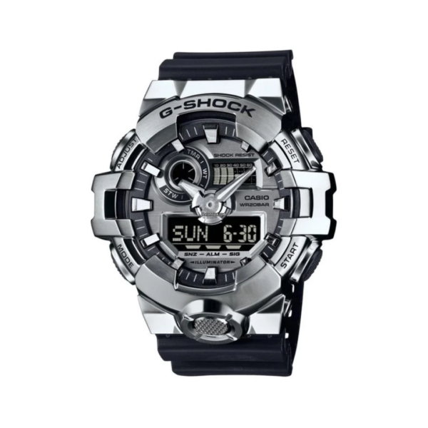Casio G-Shock G-Steel 57.5mm Metal Covered Men's Watch