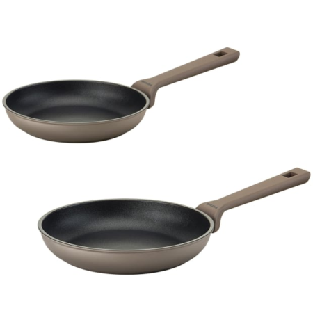 Guzzini Cook & Strong 4-Ply 2 Piece Fry Pan Set - Bronze