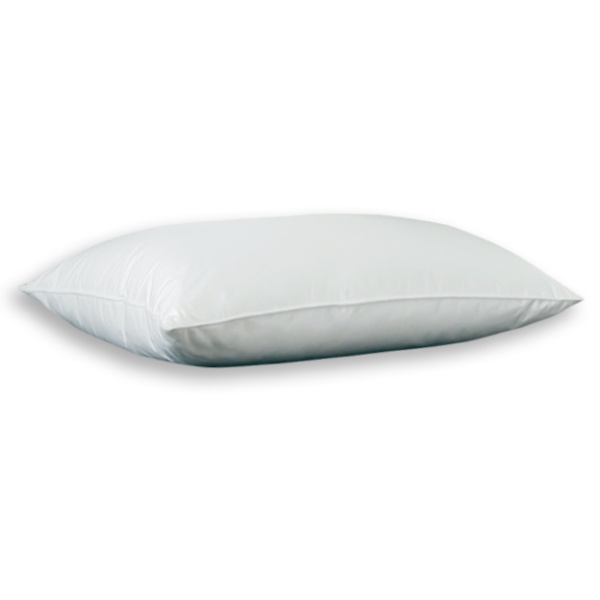 Highland Feather Tencel/Organic Cotton White Goose Down Pillow - King
