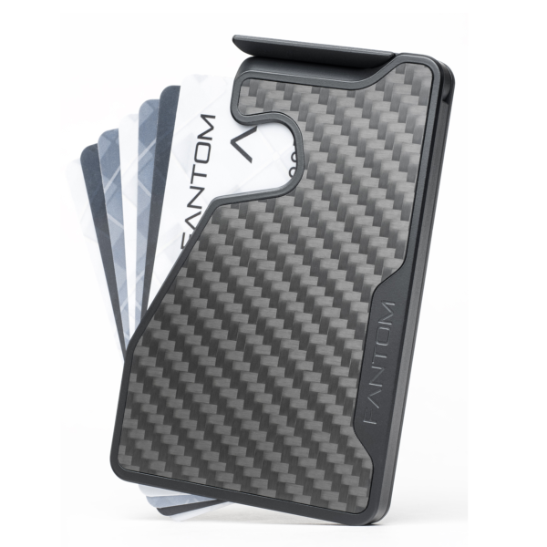 Fantom M MagSafe Wallet Extra Slim - Carbon Fiber
