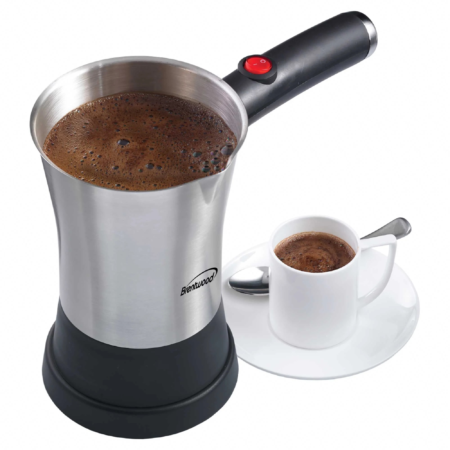 Brentwood 4 Cup Stainless Steel Electric Turkish Coffee Maker