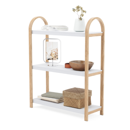 Umbra Bellwood Three Tier Shelf - White/Natural