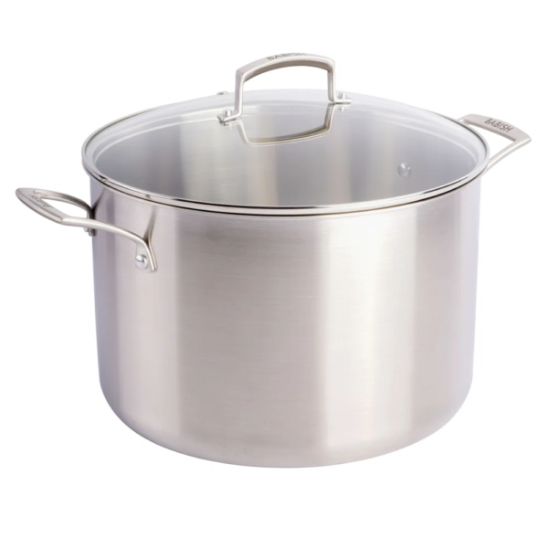 Babish Tri-Ply SS 12qt. Professional Grade Stock Pot w/Lid
