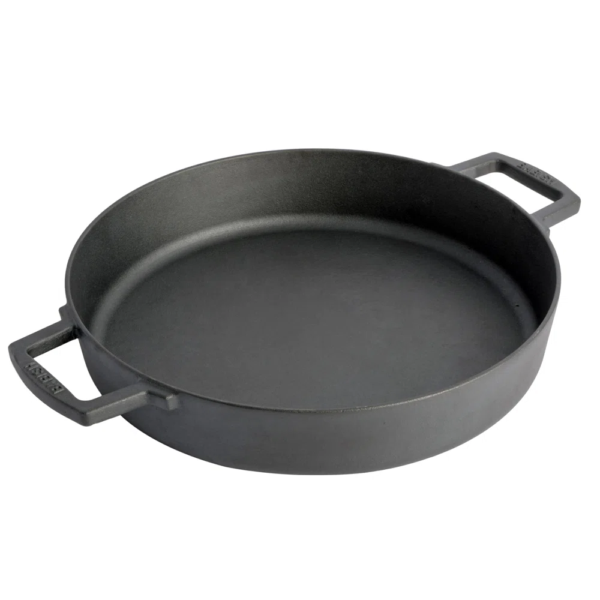 Babish Cast Iron Everyday Pan, 13-Inch - Pre Seasoned