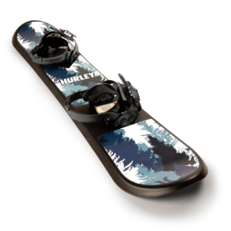 Hurley 48" Printed Beginner Snowboard - Blue Mountain