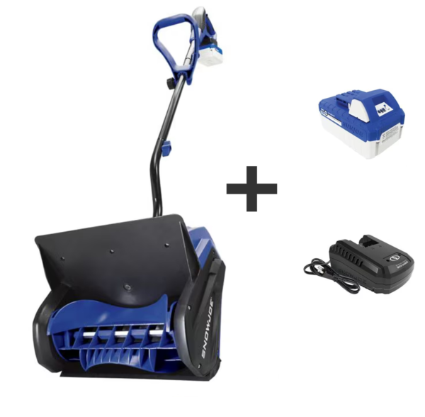 Snow Joe 13 in. 24-Volt IONMAX Cordless Snow Shovel Kit